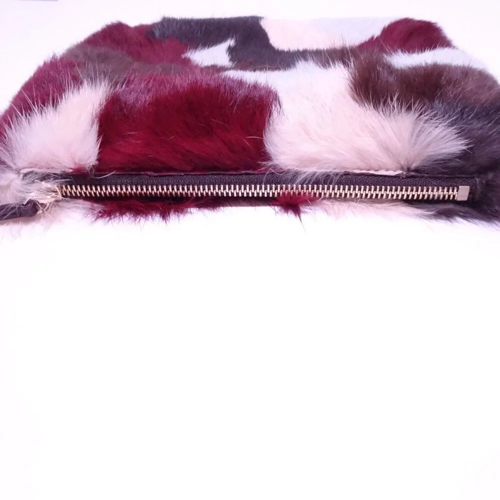 Theory Transformer Clutch Rabbit Fur NWT 298